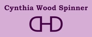 Cynthia Wood spinner logo